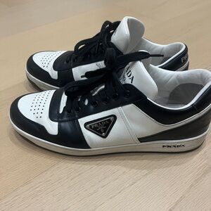 Men's Prada Black and white sneakers size US 10 (Prada size 9) used